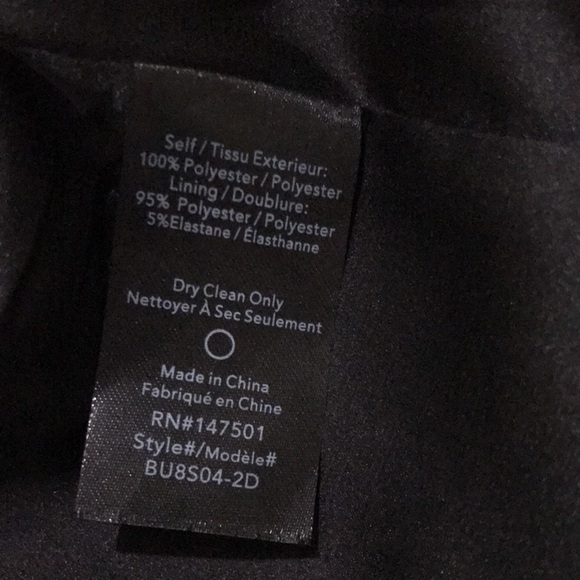 Le Gali Black Pink Floral Pleated Midi Skirt Lace Hem Pull-On Size M - Picture 11 of 16